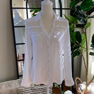 Express white blouse
